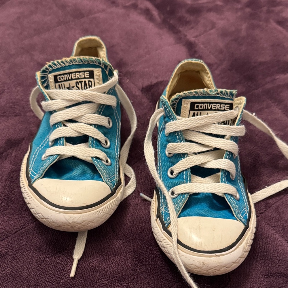 Converse Kids Turquoise Sneakers